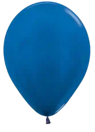 Globos R-12 Metal Azul X50 Unds Sempertex