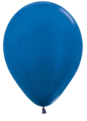 Globos R-12 Metal Azul X50 Unds Sempertex