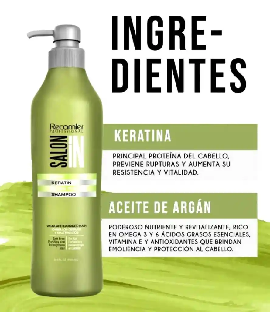 Shampoo Keratina Ultraforce 1l