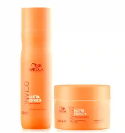 Duo Wella Nutri Enrich Shampoo + Mascarilla
