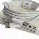 Cable Iphone Original Tipo C - Lightning. 1 Metro / Carga Rapida