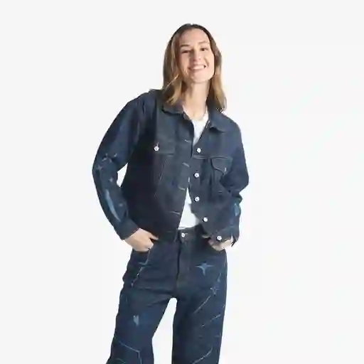 M / Chaqueta Hazlo Posible - Azul Oscuro