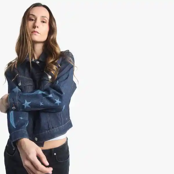 M / Chaqueta Hazlo Posible - Azul Oscuro