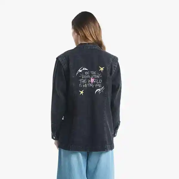 L / Chaqueta Be The Revolution - Negro
