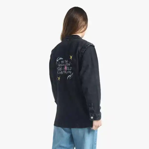 L / Chaqueta Be The Revolution - Negro