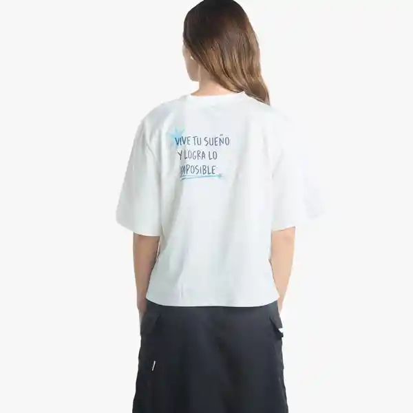 L / Camiseta Vive Tu Sueño - Marfil