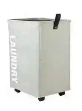 Canasta Cesta Para Ropasucia Organizador Con Ruedas