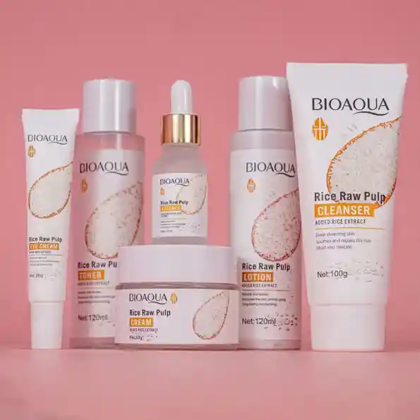 Kit Facial Bioaqua De Arroz