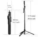 Tripode/selfie/gimba Profesional 215 Cm 3 En 1