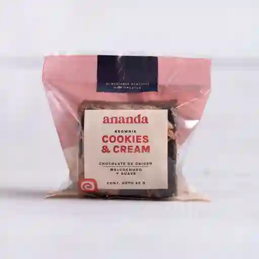 Brownie De Cookies Cream Ananda
