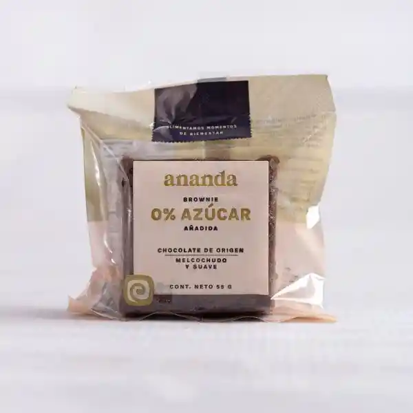 Brownie 0% Azúcar Ananda