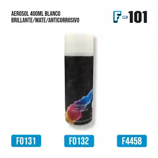 Aerosol Blanco Mate 1007 (400ml)
