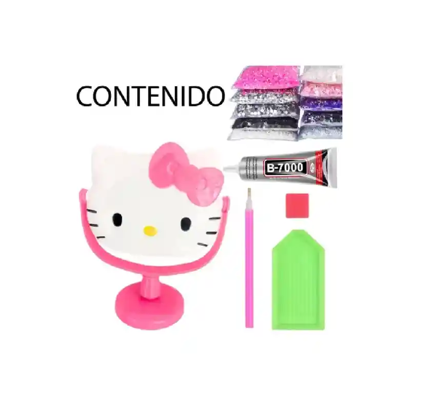 Espejo De Mesa Maquillaje Diy Para Decorar Con Pedreria