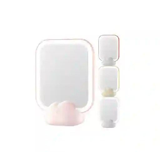 Espejo De Maquillaje Tocador Luz Led En Forma De Nube Rercag