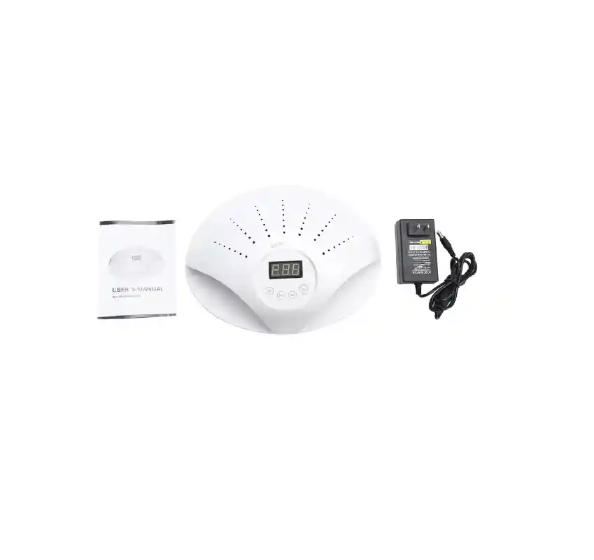 Sensor Inteligente Para Ambas Manos Sun Uv 24 Lámpara Led Secador De Uñas Y Uñas De Los Pies Máquina De Manicura De Arte De Uñas Pantalla