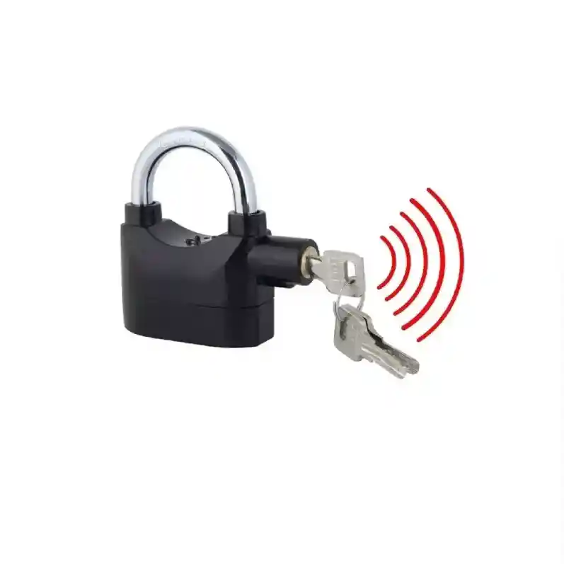 Candado Con Alarma Para Motos Y Bicicletas