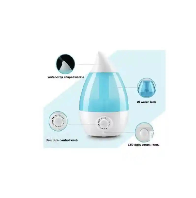 Difusor Humidificador Purificador Aire De Aroma Ultrasonico