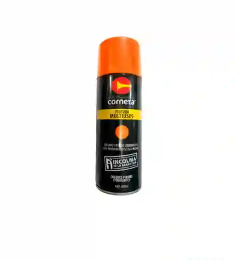 Pintura En Aerosol Naranja Corneta