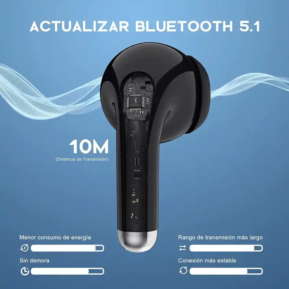 1hora Auriculares Inalambricos In-ear Bluetooth Tws Aut203