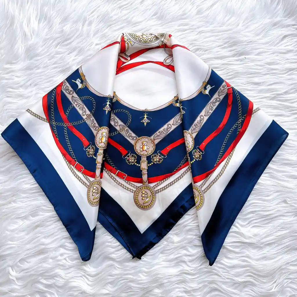 70 Cm - Cadena Azul Rojo