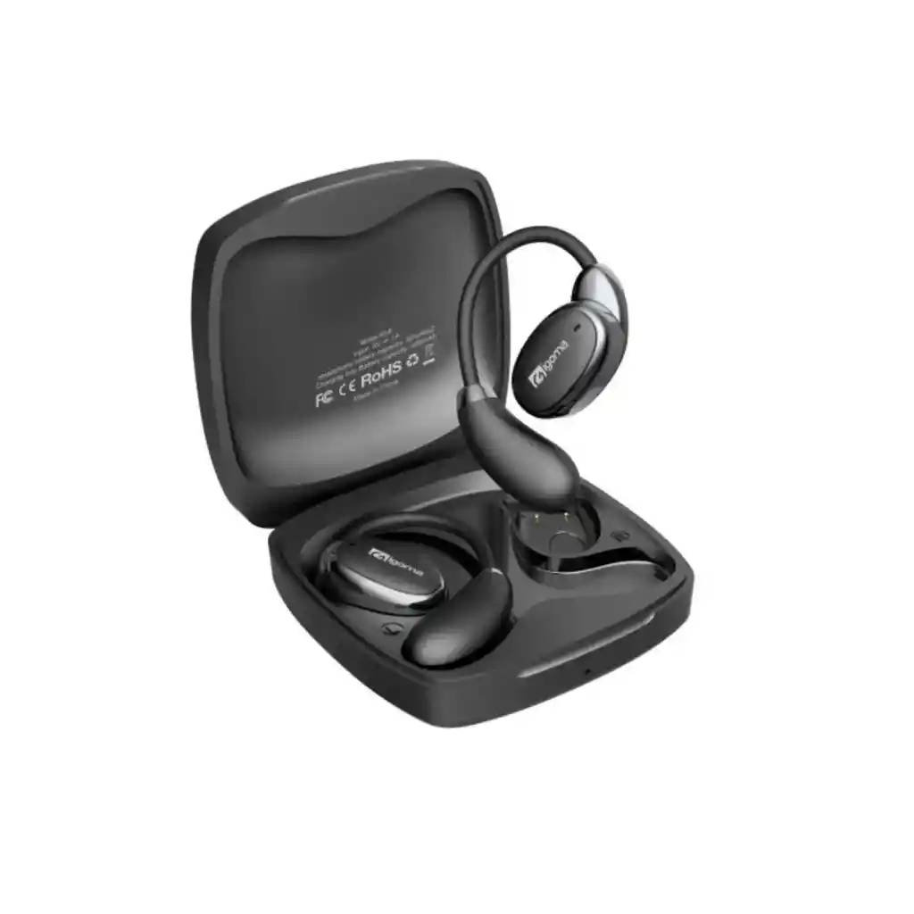 Audífonos Inalámbricos Openear Fit Ig-6 Negro Igoma