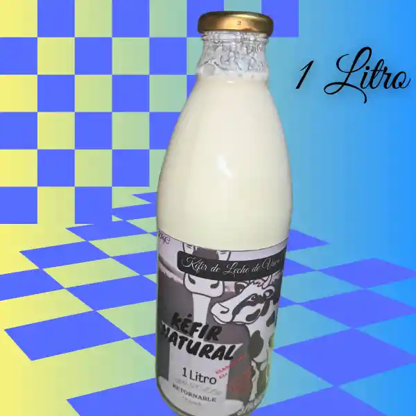 Kefyr Natural De Leche De Vaca Natural