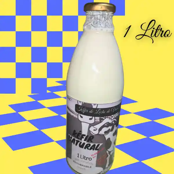 Kefyr Natural De Leche De Vaca Natural