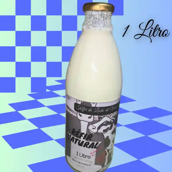 Kefyr Natural De Leche De Vaca Natural