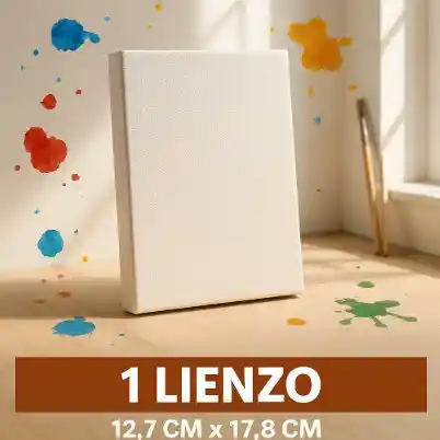 Lienzo Pequeño Económico - 12,7 Cm X 17,8 Cm