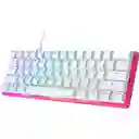 Teclado Alloy Origins 60% Inglés - Hx Red -blanco Hyperx