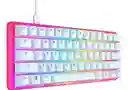 Teclado Alloy Origins 60% Inglés - Hx Red -blanco Hyperx