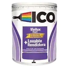 Pintura Ico Vinilux Tipo 2 Blanco Galón