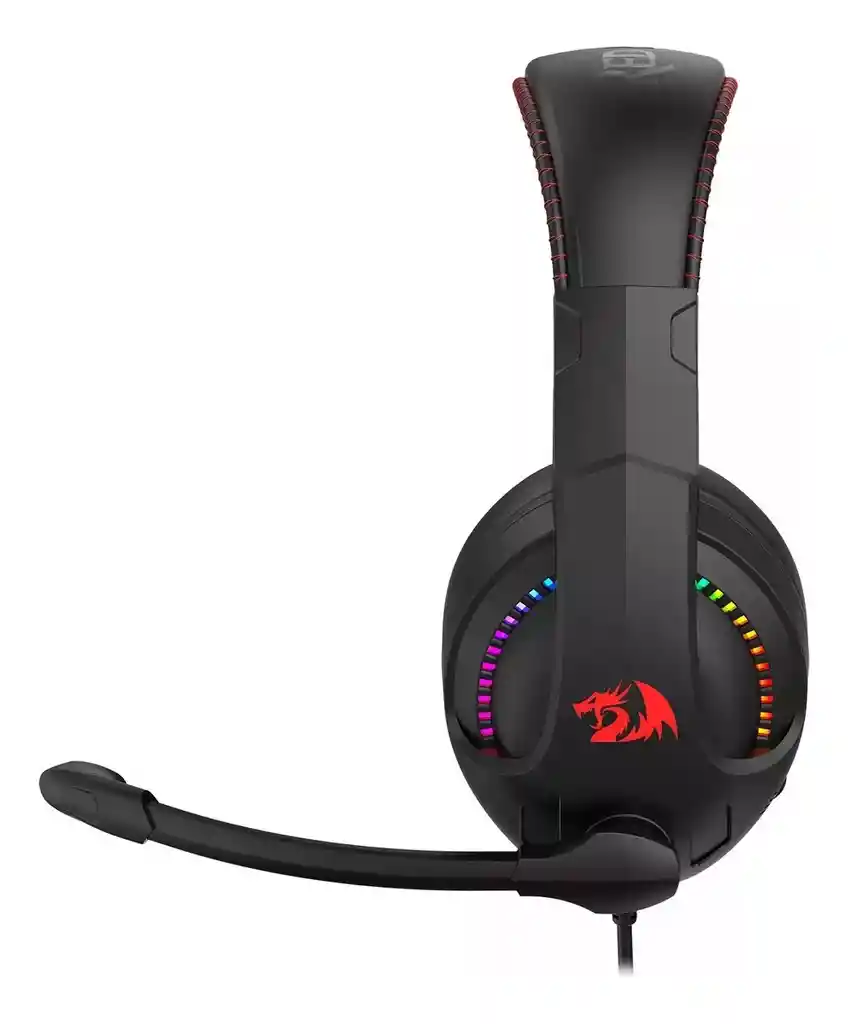 Diadema Con Microfono Gamer Redragon Cronus H211 Rgb 3.5 Mm