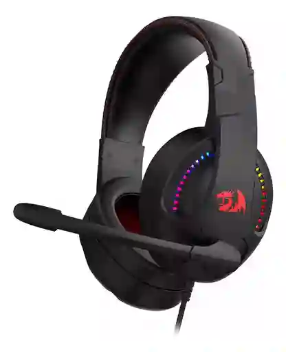 Diadema Con Microfono Gamer Redragon Cronus H211 Rgb 3.5 Mm