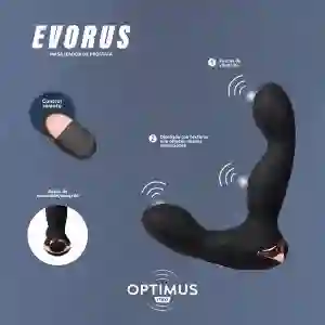 Estimulador De Próstata Evorus Optimus Pro