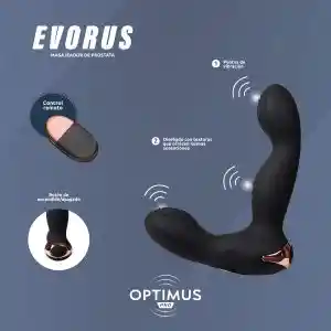 Estimulador De Próstata Evorus Optimus Pro