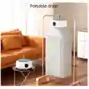 Secador De Ropa Portátil Con Ventilador Y Temporizador Plegable