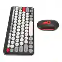 Combo Mini Teclado Y Mouse Inalambrico Comodo Y Portatil