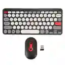 Combo Mini Teclado Y Mouse Inalambrico Comodo Y Portatil