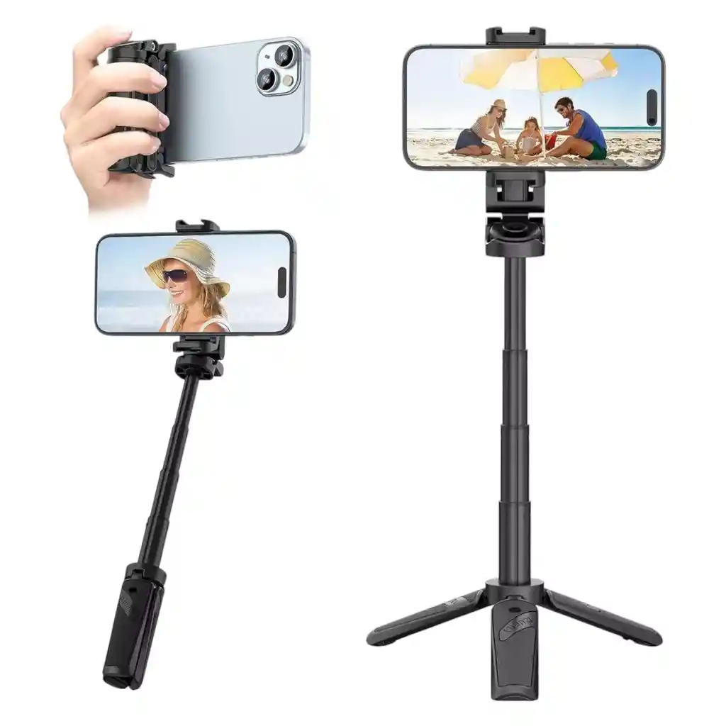 Selfie Stick Para Celular Liviano Extensible Y Portatil