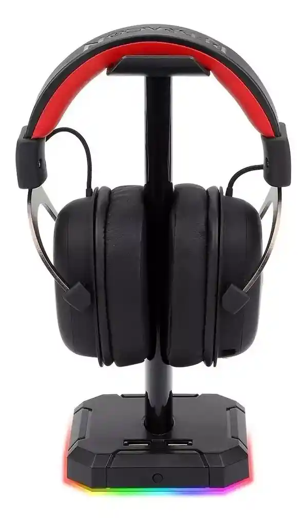 Base Para Headset Redragon Sceptre Pro Ha300 Rgb Y Hub Usb