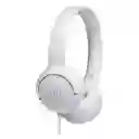 Audífonos Over-ear Jbl Tune 500 Jblt500 Con Micrófono, Color Blanco.