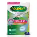 Polident Limpiador Antibacterial Para Fumadores Blanqueador Avanzado 90 Tabletas