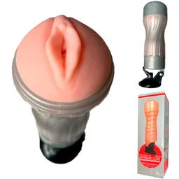 Vibrador Masturbador Taza Vagina Orgasmo Masculino Hombres Masturbador Silicona Fanta