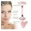 Rodillo Facial De Jade + Guasha – Masaje Relajante Y Reafirmante
