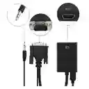Convertidor Señal Hdmi A Vga Facil Y Rapido Con Usb
