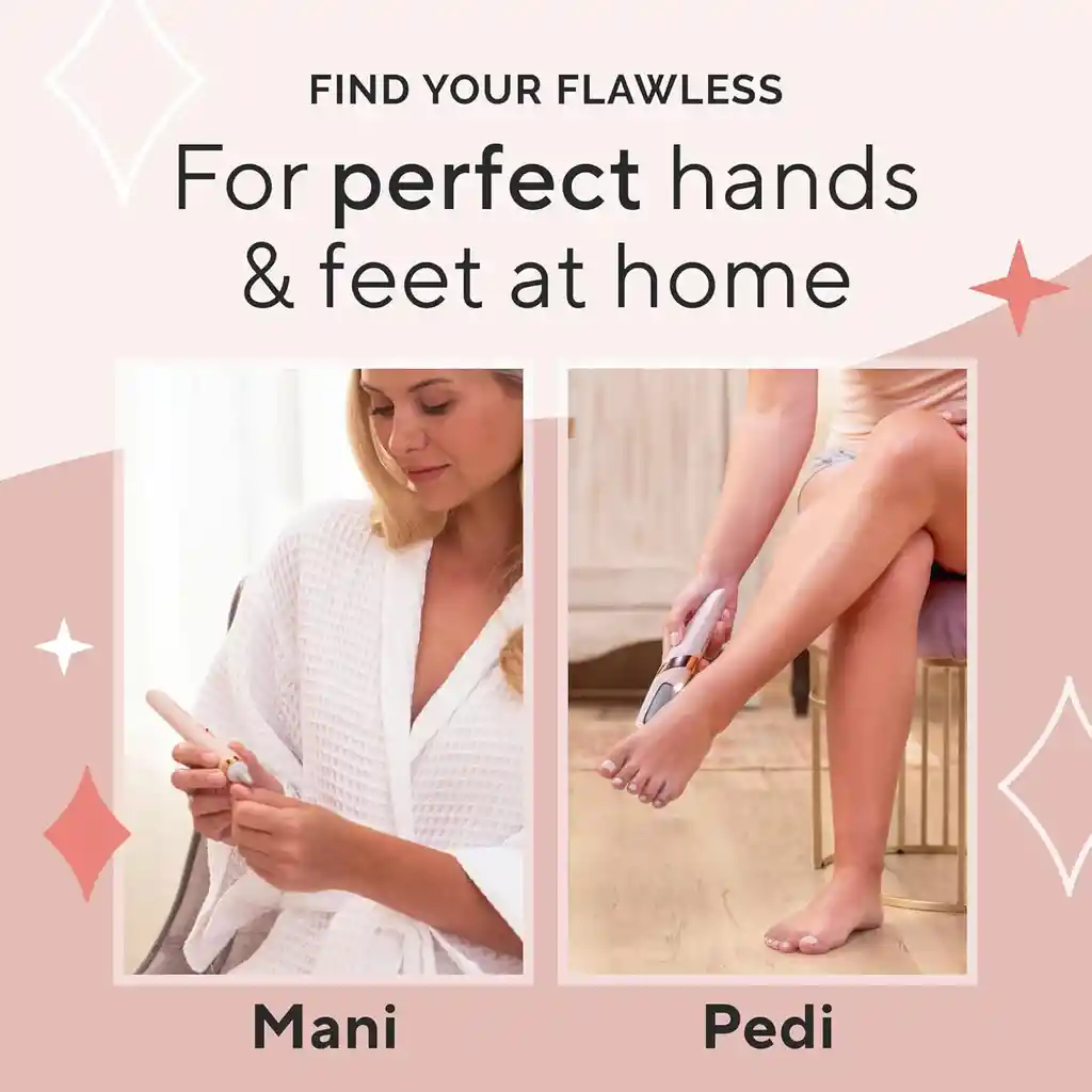 Pulidor De Uñas Flawless Original Manicure Pedicure