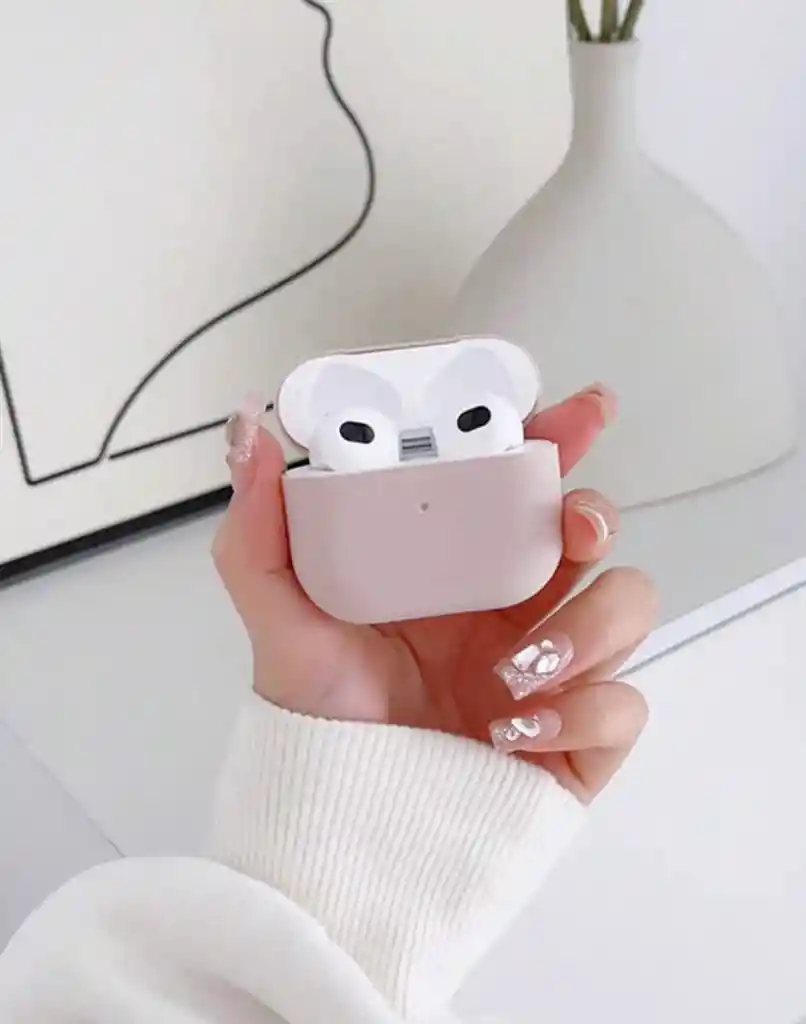 Case Airpods 3 Generación Rosa Claro