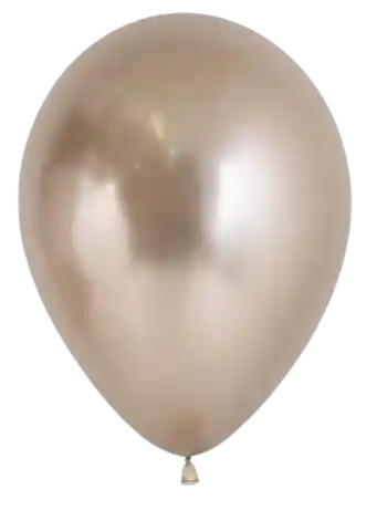 Globos R-12 Reflex Champaña X50 Unds Sempertex