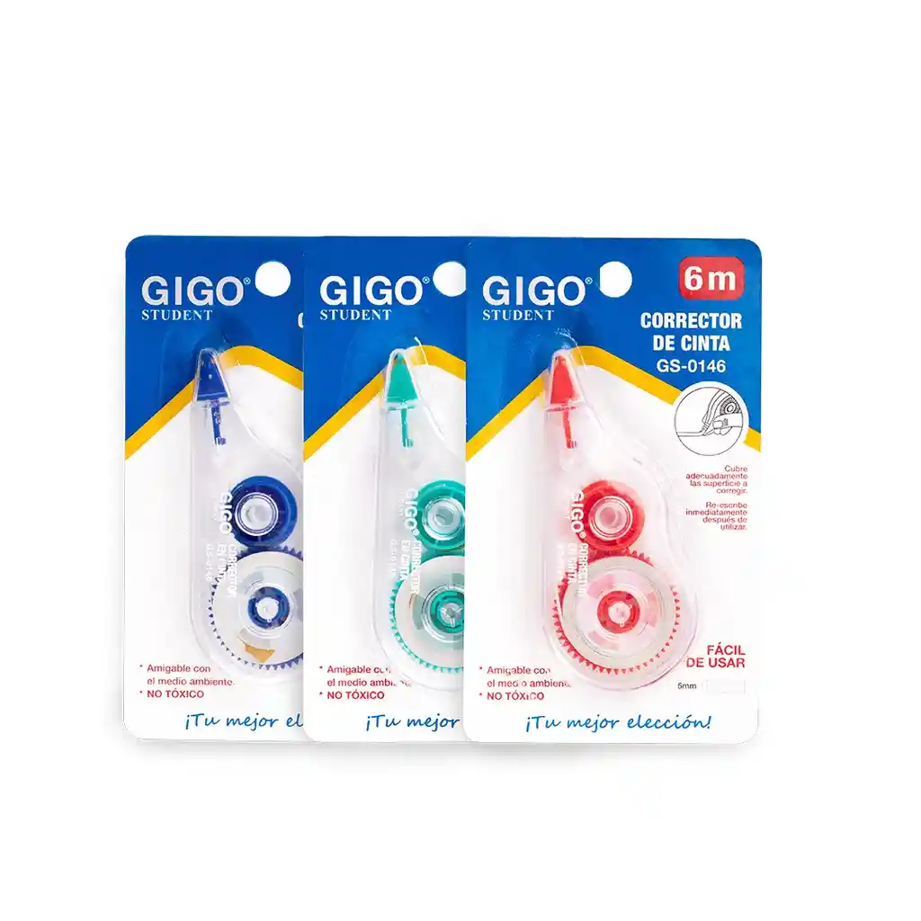Corrector De Cinta 6 M Gigo